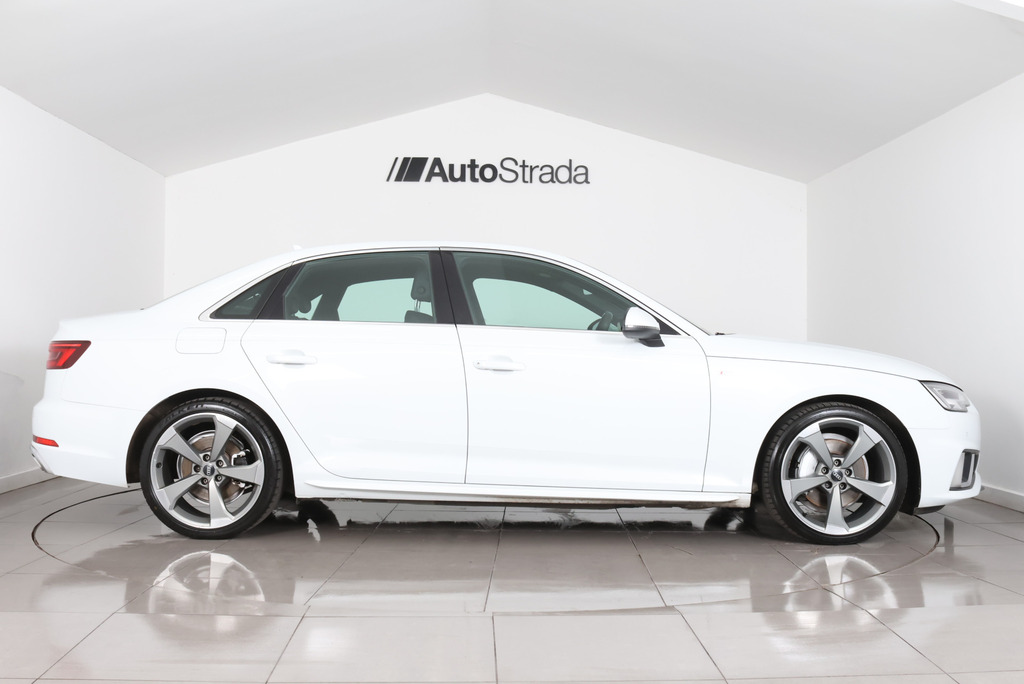 Audi A4 Tdi Quattro S Line MT19DRZ White #4