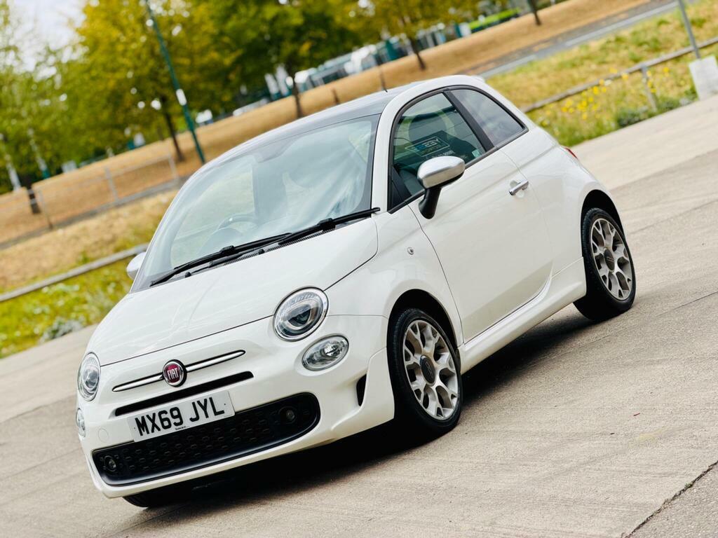 Fiat 500 1.2 Rock Star Euro 6 S S White #2