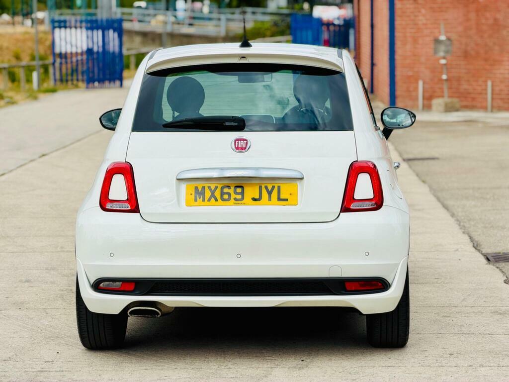 Fiat 500 1.2 Rock Star Euro 6 S S White #4