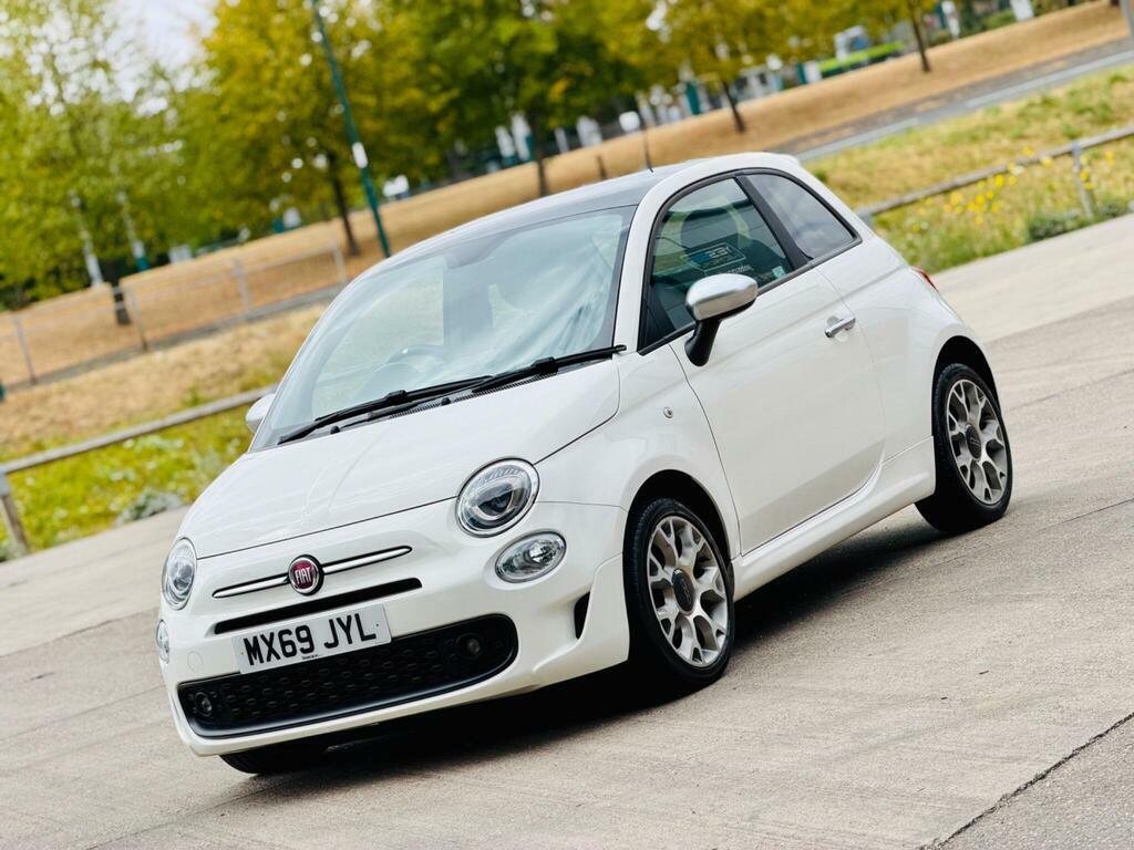 Fiat 500 Fiat 500 1.2 Lounge Nav Pan Roof Green #15