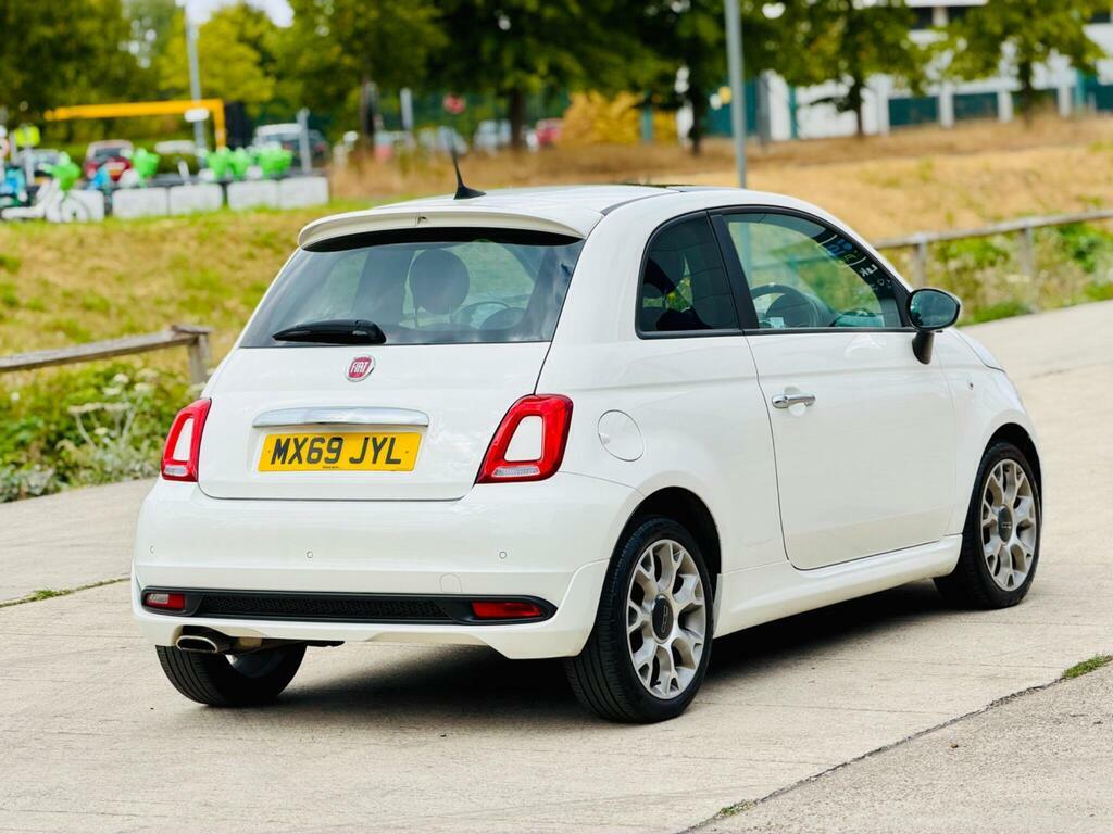 Fiat 500 Fiat 500 1.2 Lounge Nav Pan Roof Green #12