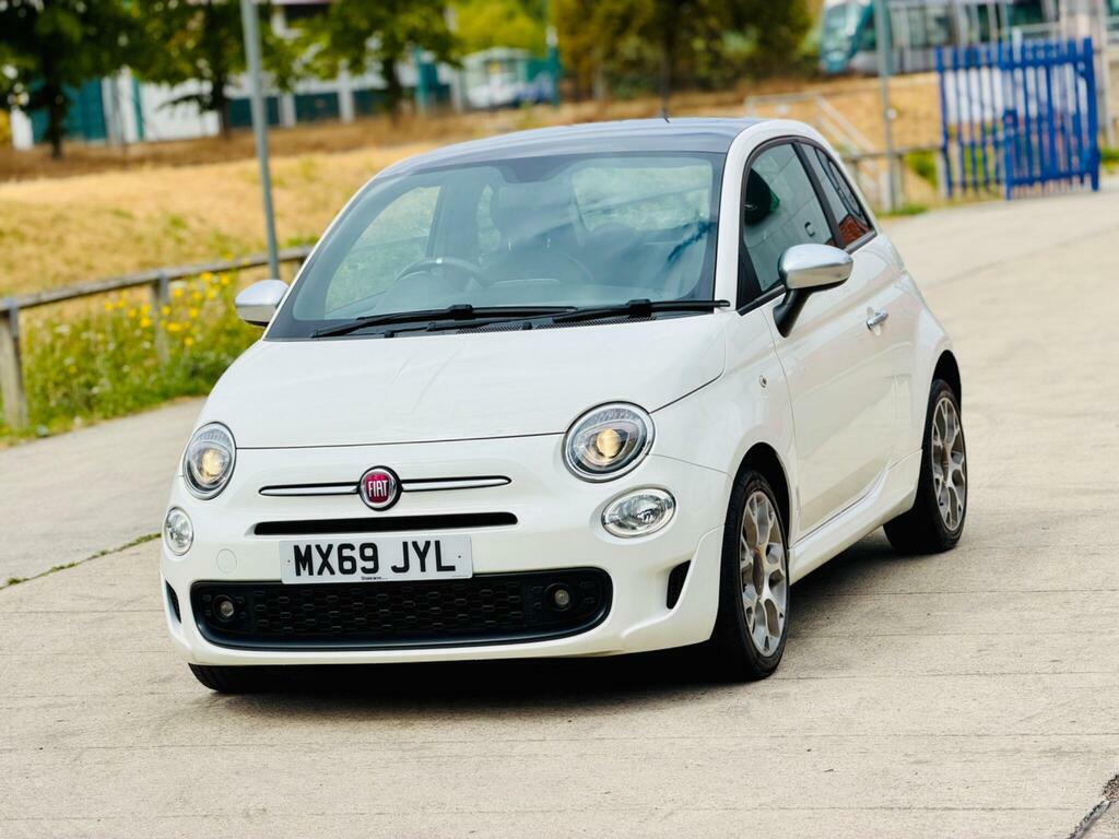 Fiat 500 Fiat 500 1.2 Lounge Nav Pan Roof Green #11