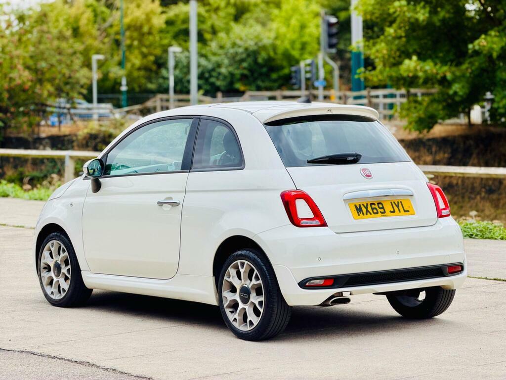 Fiat 500 1.2 Rock Star Euro 6 S S White #5