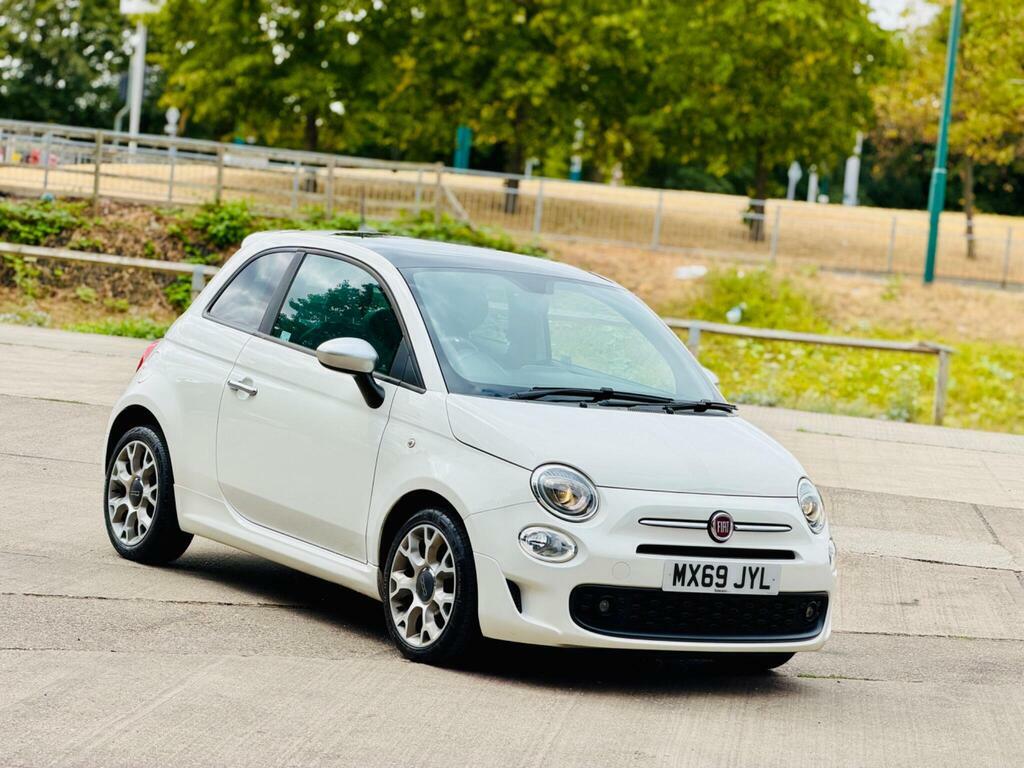 Fiat 500 Fiat 500 1.2 Lounge Nav Pan Roof Green #9