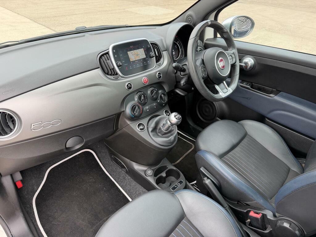 Fiat 500 Fiat 500 1.2 Lounge Nav Pan Roof Green #21