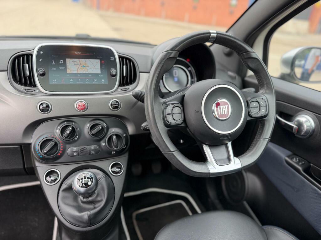 Fiat 500 Fiat 500 1.2 Lounge Nav Pan Roof Green #23