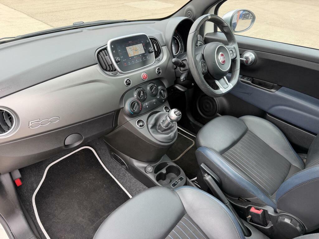 Fiat 500 Fiat 500 1.2 Lounge Nav Pan Roof Green #20