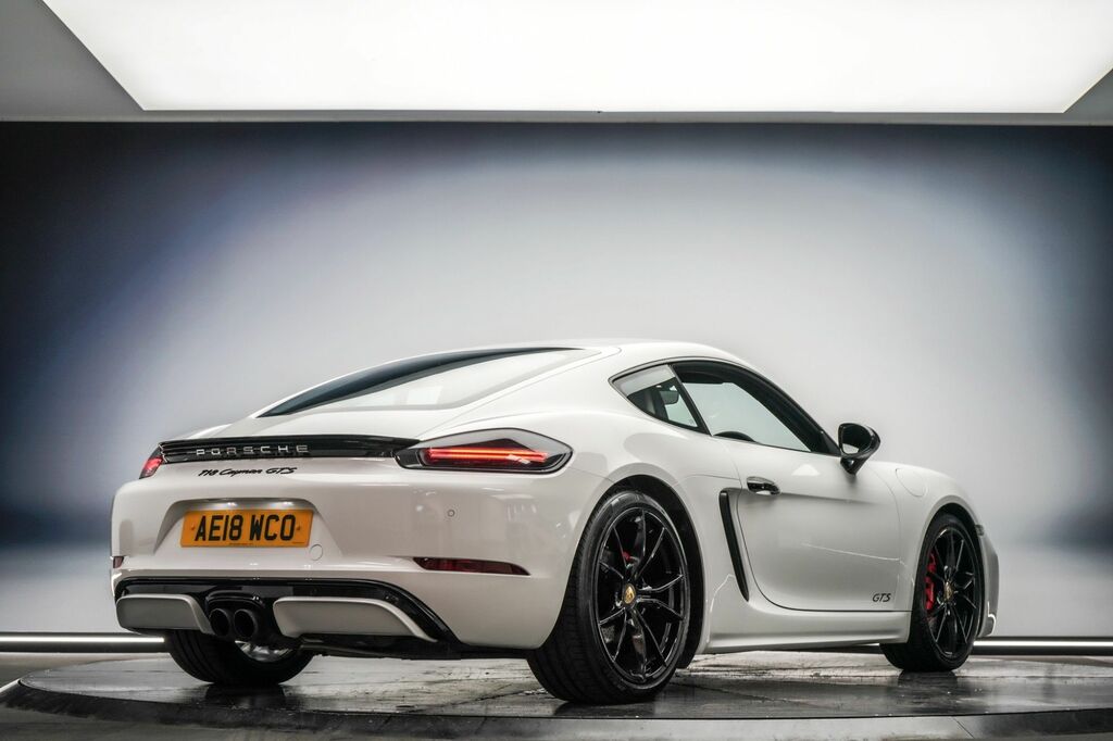 Porsche 718 Cayman 2018 2.5T Gts Coupe Pdk Euro 6 Ss 3 AE18WCO White #3