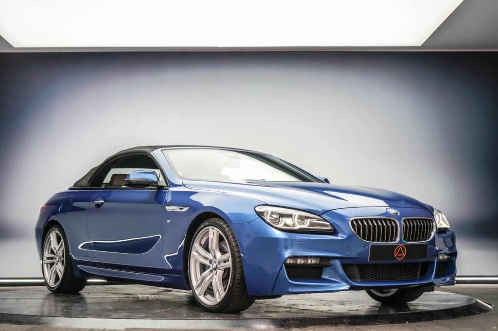 BMW 6 Series 2018 3.0 640D M Sport Convertible Blue #5