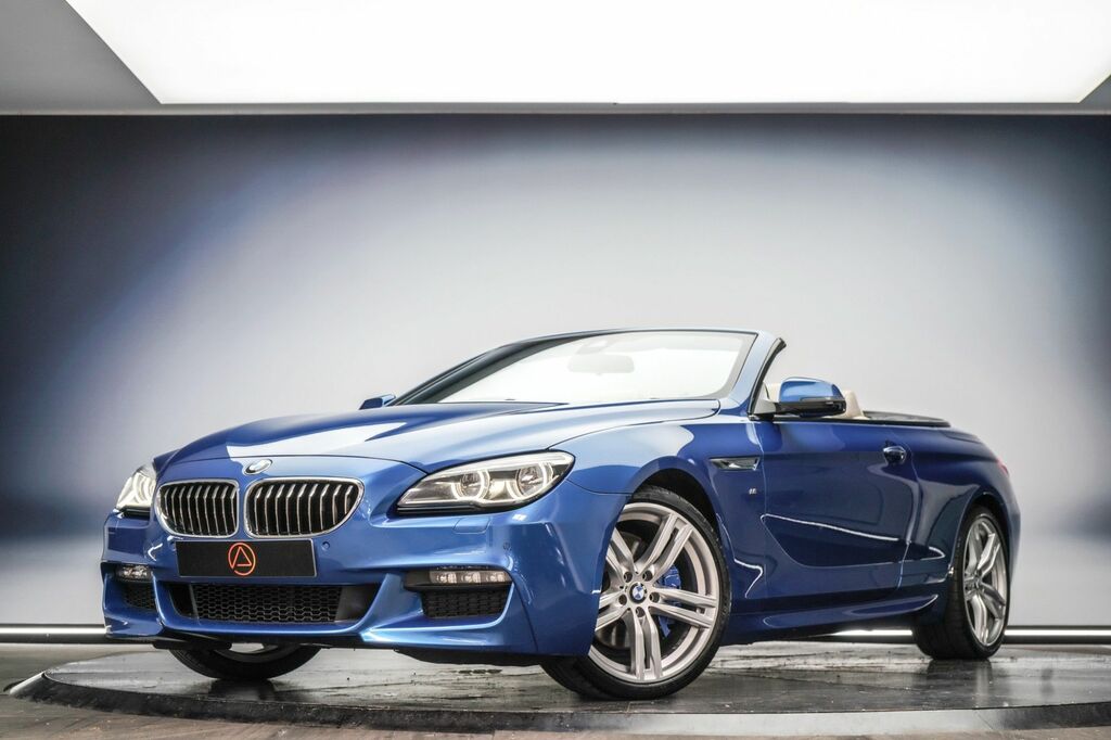 BMW 6 Series 2018 3.0 640D M Sport Convertible Blue