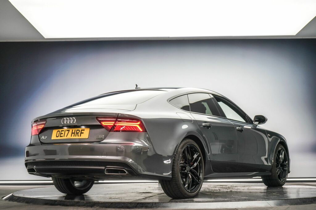 Audi A7 2017 3.0 Bitdi V6 Black Edition Sportback Dies Black #3