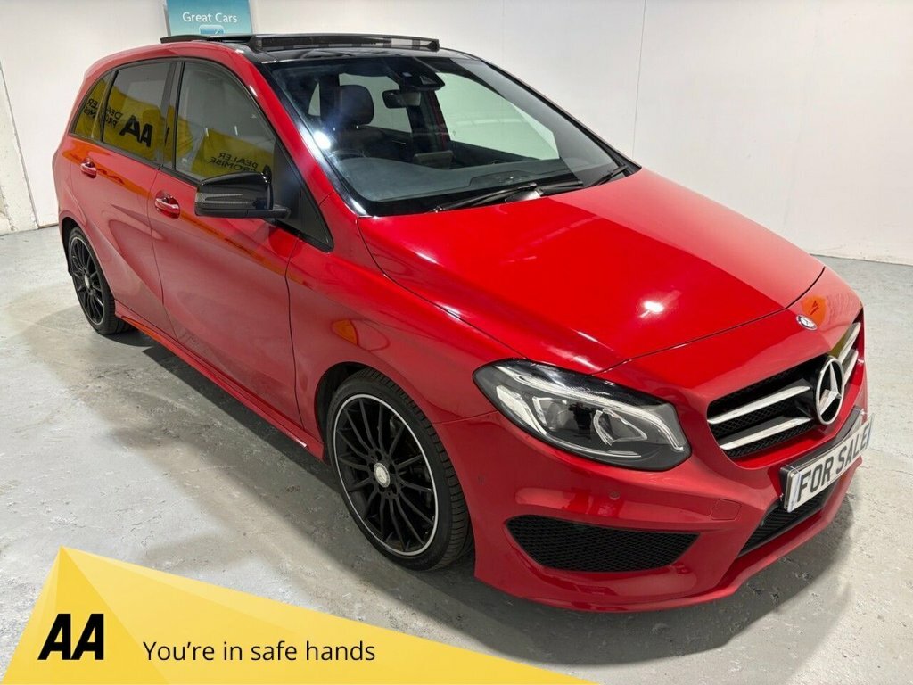 Mercedes-Benz B Class 2.1L Amg Line Red