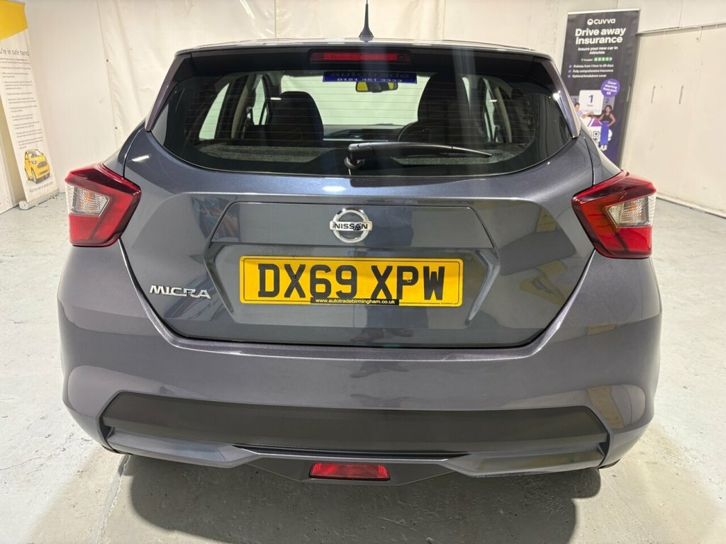 Nissan Micra 1L Acenta Grey #5
