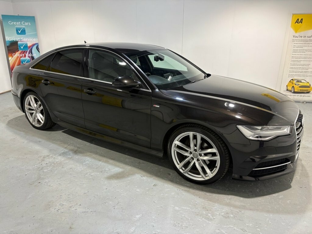 Audi A6 Saloon 3.0 Bitdi V6 Black Edition Tiptronic Quattro Euro Grey #9