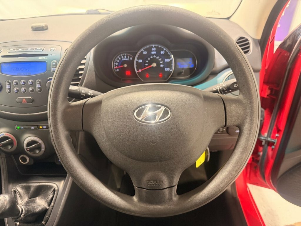 Hyundai I10 1.2 Active Hatchback Euro 5 85 Red #13