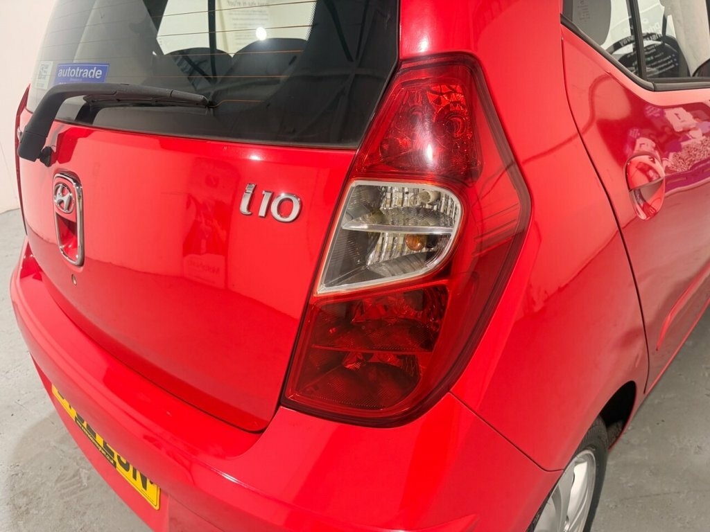 Hyundai I10 1.2 Active Hatchback Euro 5 85 Red #23