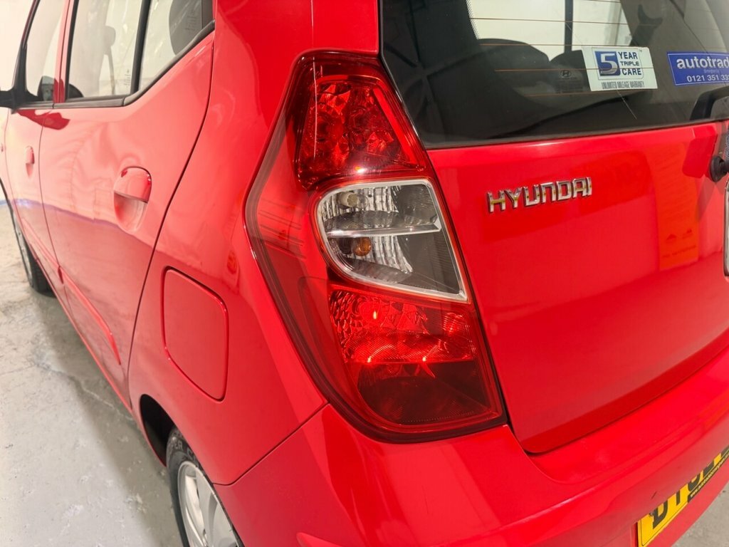 Hyundai I10 1.2 Active Hatchback Euro 5 85 Red #22