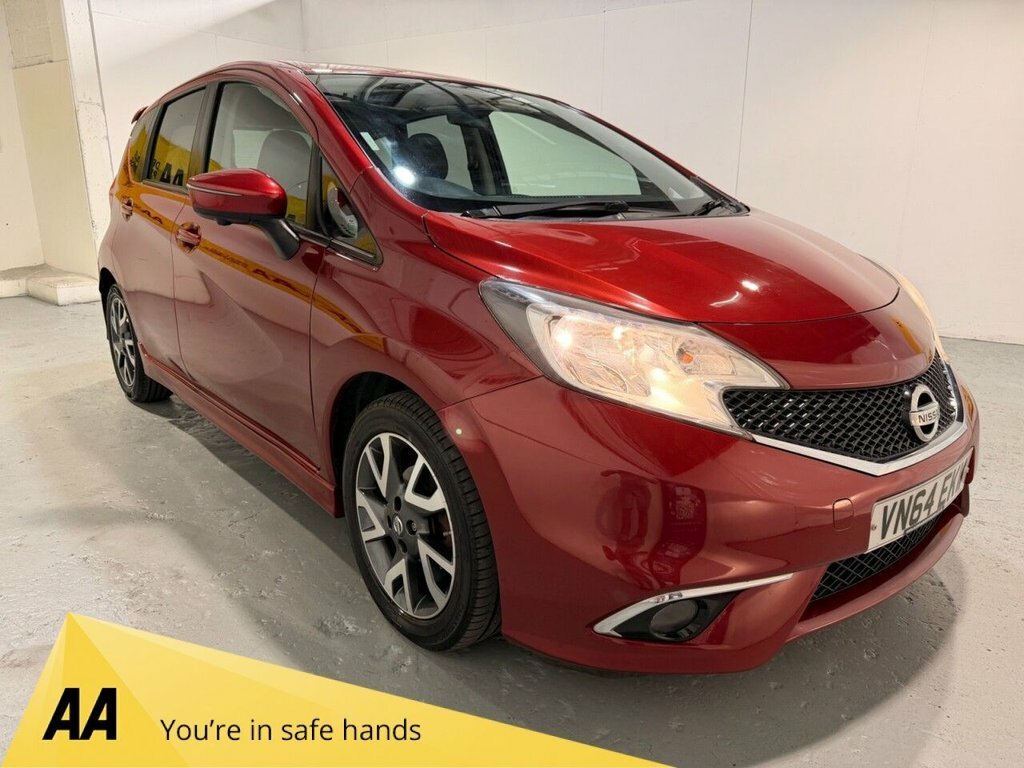 Nissan Note 1.5L Tekna Red