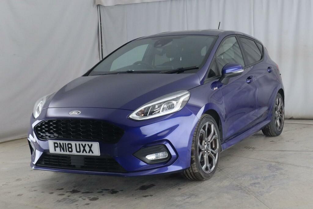 Ford Fiesta 1.0 T Ecoboost St-line Blue
