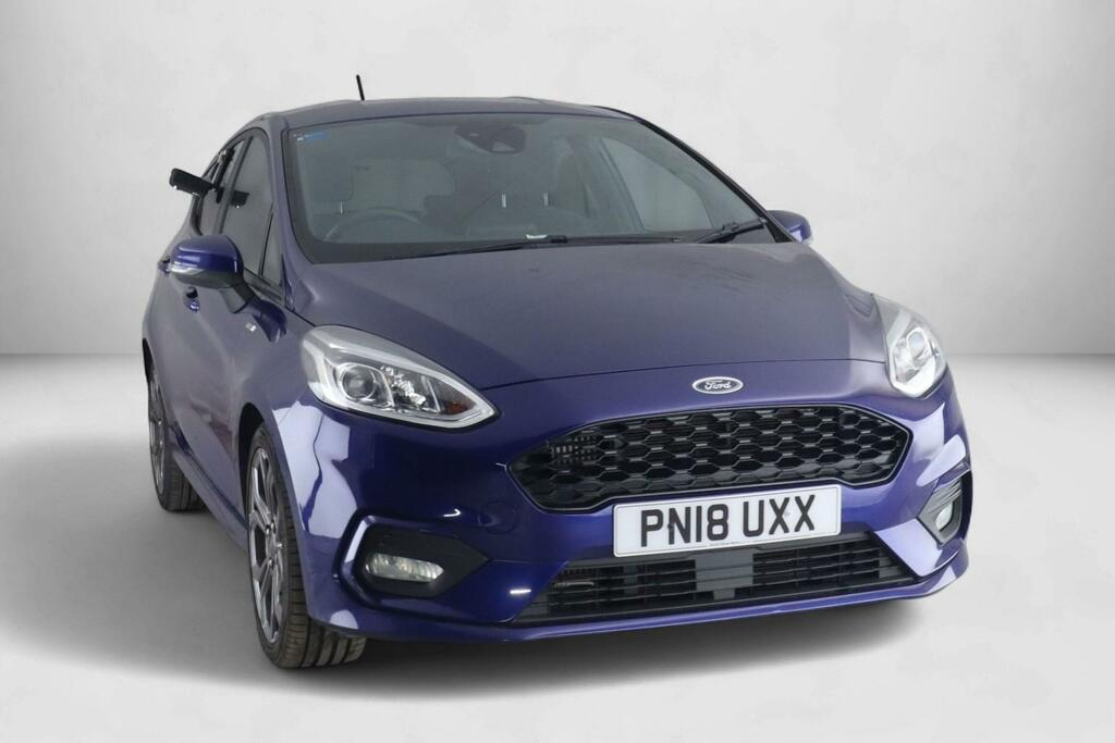 Ford Fiesta 1.0 T Ecoboost St-line Blue #3