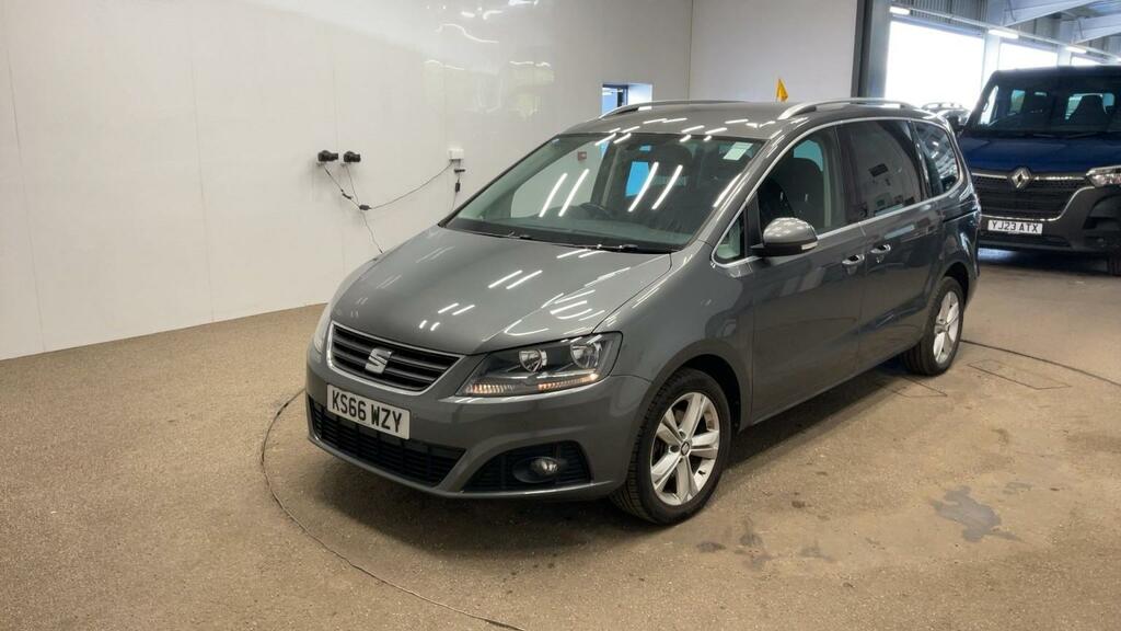 Seat Alhambra 2.0 Tdi Cr Se Lux 150 Dsg White #9