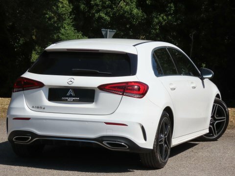 Mercedes-Benz A Class 1.5 A180d Amg White #4