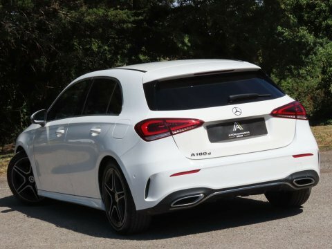 Mercedes-Benz A Class 1.5 A180d Amg White #6