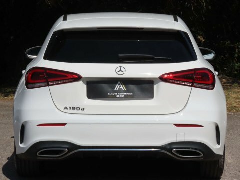 Mercedes-Benz A Class 1.5 A180d Amg White #5