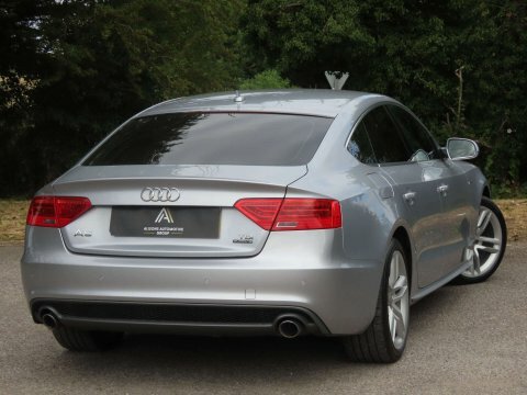 Audi A5 3.0 Tdi V6 WL64BGK Silver #4