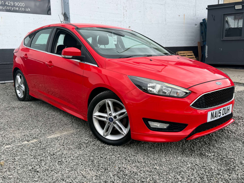 Ford Focus 1.0T Ecoboost Zetec S Hatchback Euro NA15OUH Red