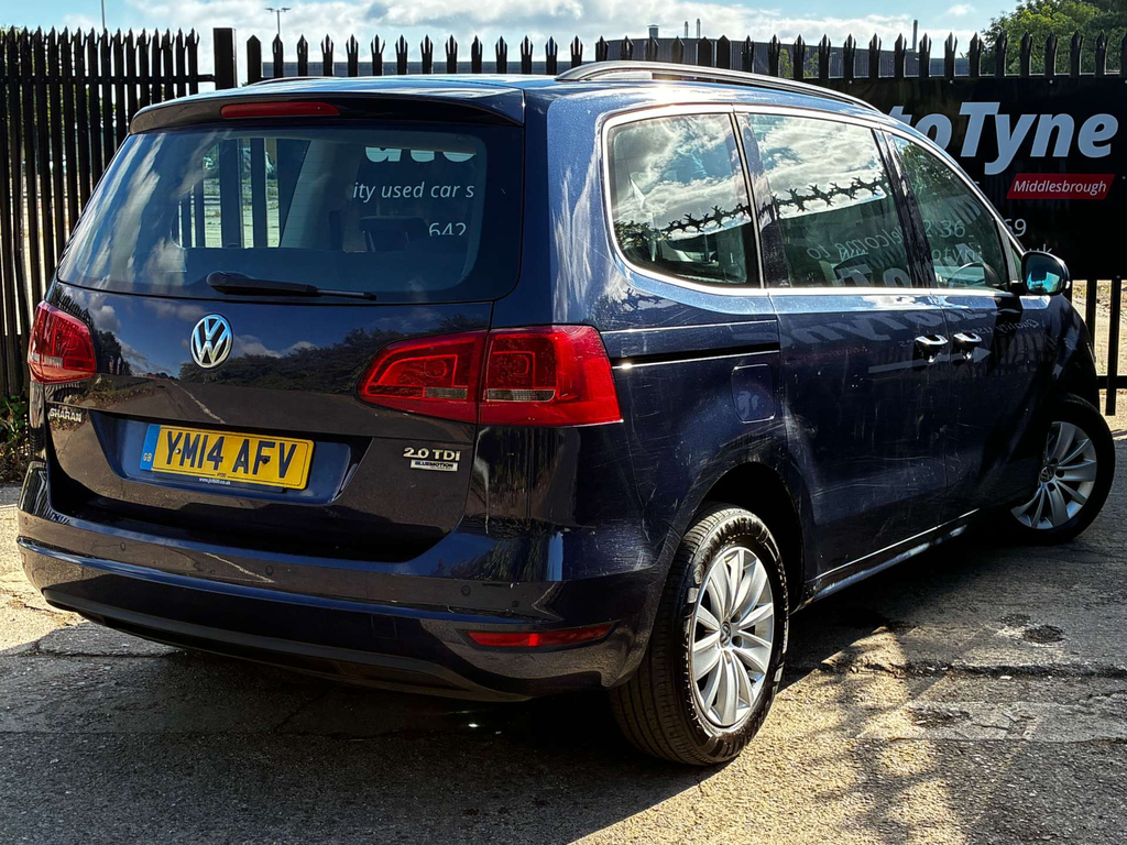 Volkswagen Sharan Mpv 2.0 Tdi Bluemotion Tech Sel Dsg Euro 5 Ss 5 Silver #8