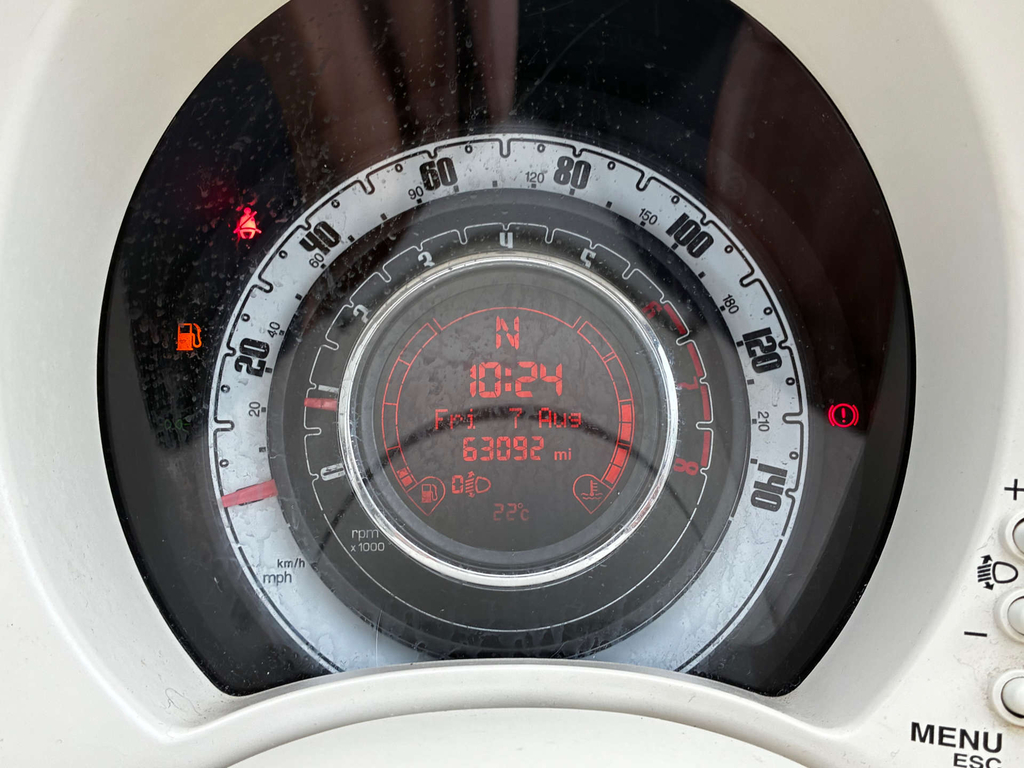 Fiat 500 0.9 Twinair Pop Euro 5 Ss Black #11