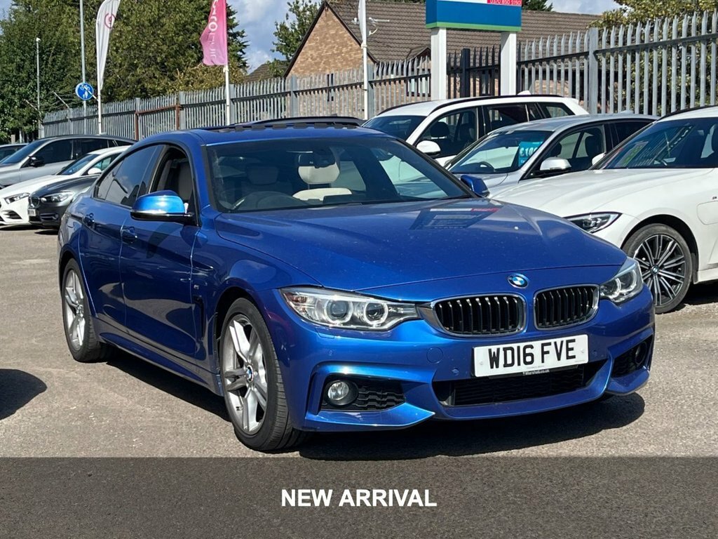 BMW 4 Series Gran Coupe 2L M Sport Blue
