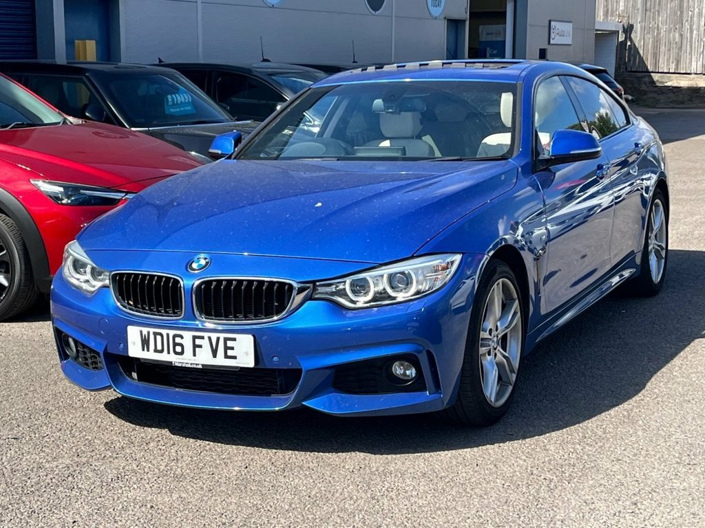 BMW 4 Series Gran Coupe 2L M Sport Blue #2