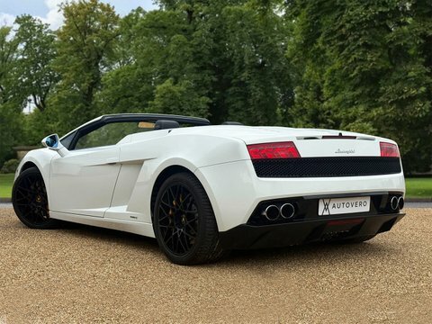 Lamborghini Gallardo Lp560-4 Spyder White #4