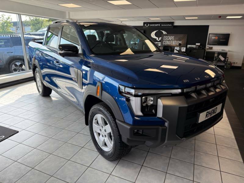SsangYong Musso 2.2 Double Cab Pick Up Rhino Blue