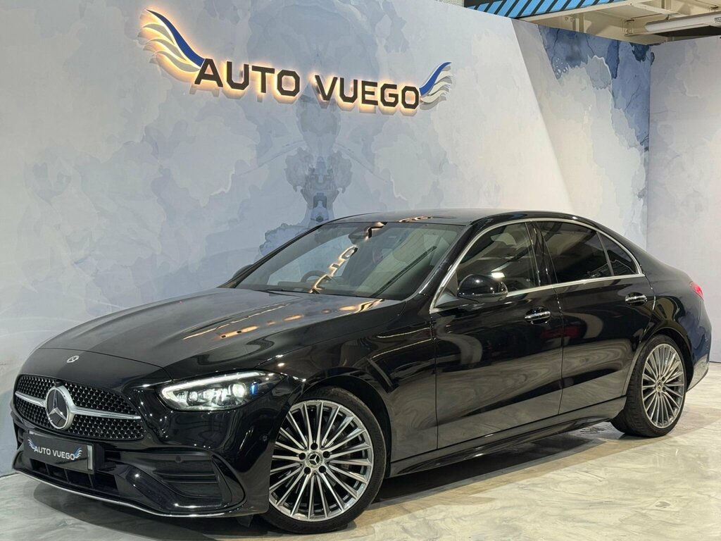 Mercedes-Benz C Class 2.0 C220dh Mhev Amg Line Premium G-tronic Euro Black