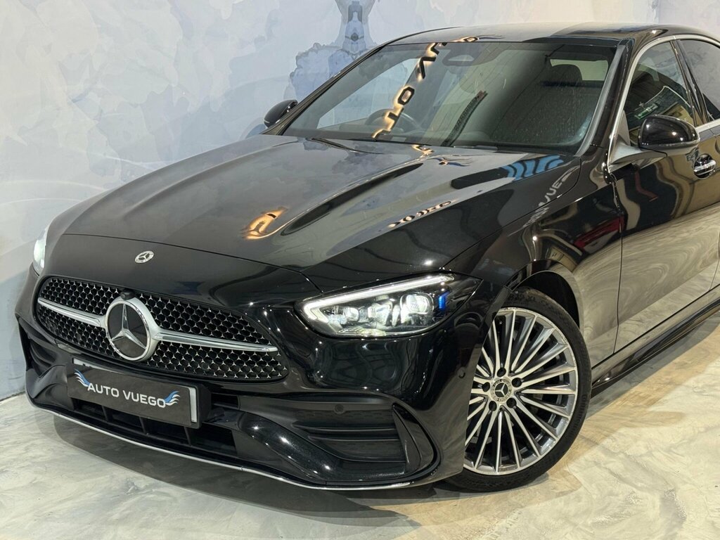 Mercedes-Benz C Class 2.0 C220dh Mhev Amg Line Premium G-tronic Euro Black #5