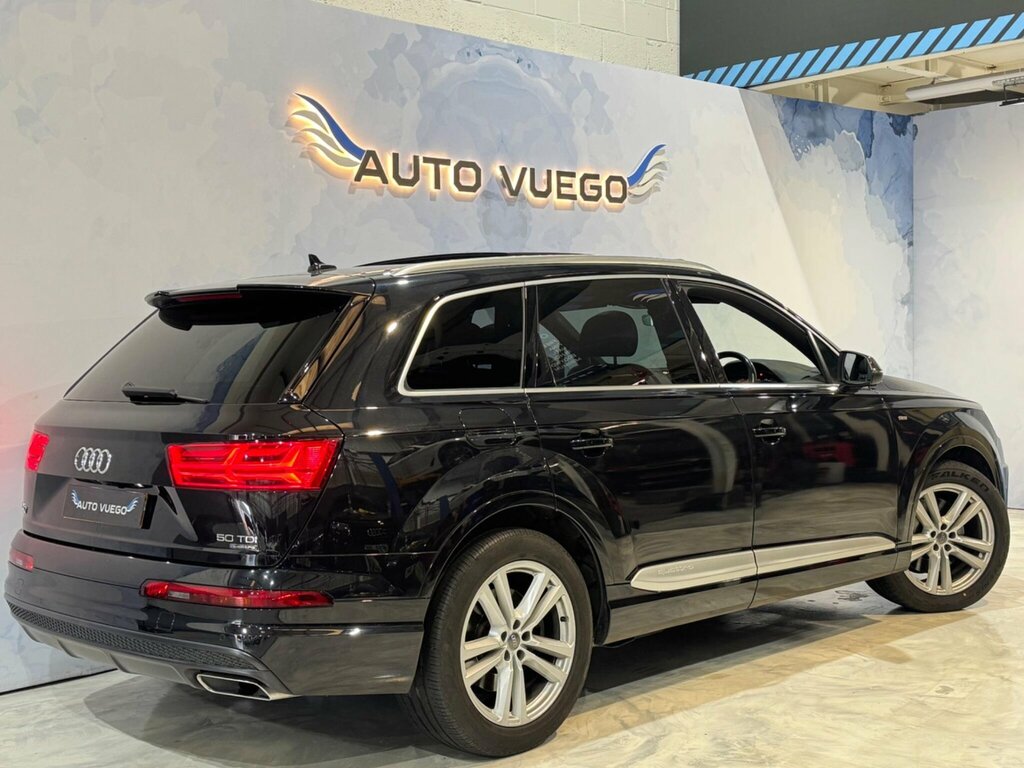 Audi Q7 3.0 Tdi V6 50 S Line Tiptronic Quattro Euro 6 Ss Black #3