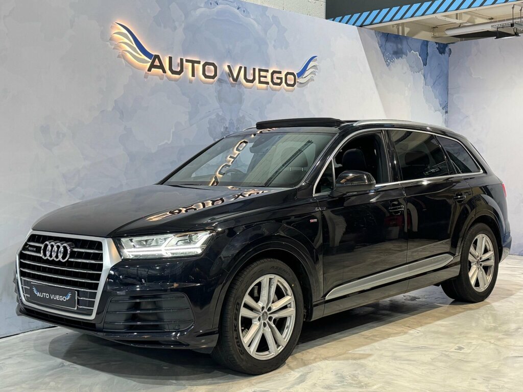 Audi Q7 3.0 Tdi V6 50 S Line Tiptronic Quattro Euro 6 Ss Black #6