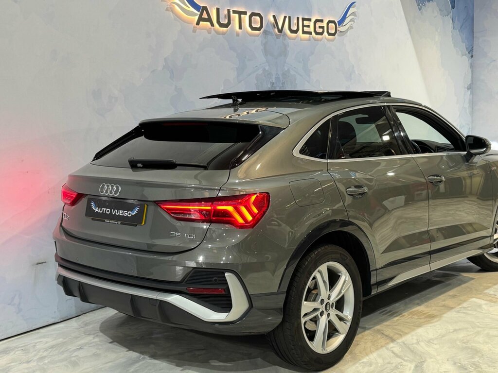 Audi Q3 2.0 Tdi 35 S Line Sportback S Tronic Euro 6 Ss Grey #6