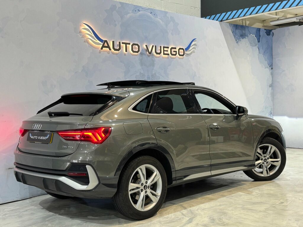 Audi Q3 2.0 Tdi 35 S Line Sportback S Tronic Euro 6 Ss Grey #2