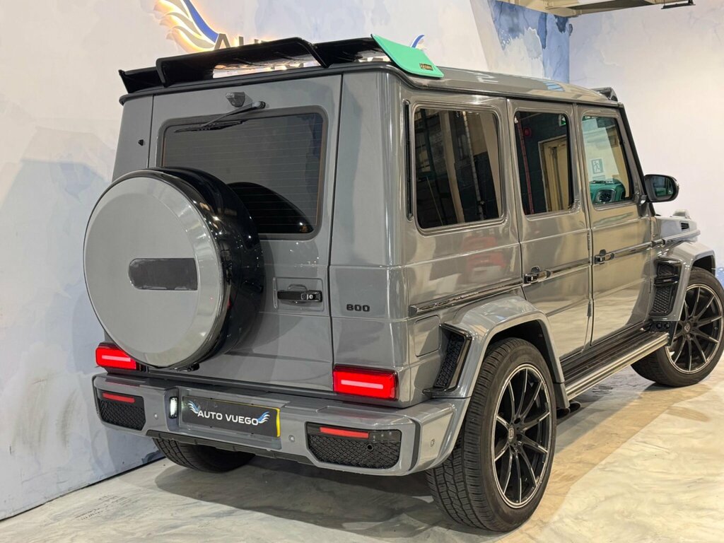 Mercedes-Benz G Class 5.5 G63 V8 Biturbo Amg G-tronic 4Wd Euro 5 Ss Black #3