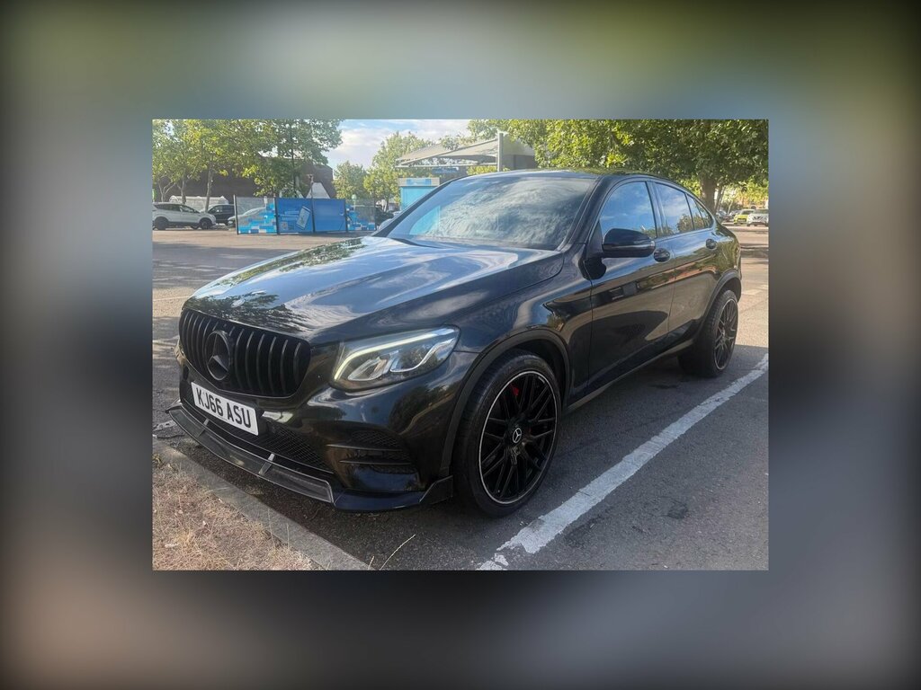 Mercedes-Benz GLC Class 2.1 Glc250d Amg Line Premium Plus Coupe G-tronic Black