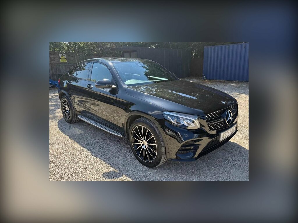 Mercedes-Benz GLC Class 2.1 Glc220d Amg Line Premium Plus Coupe G-tronic Black