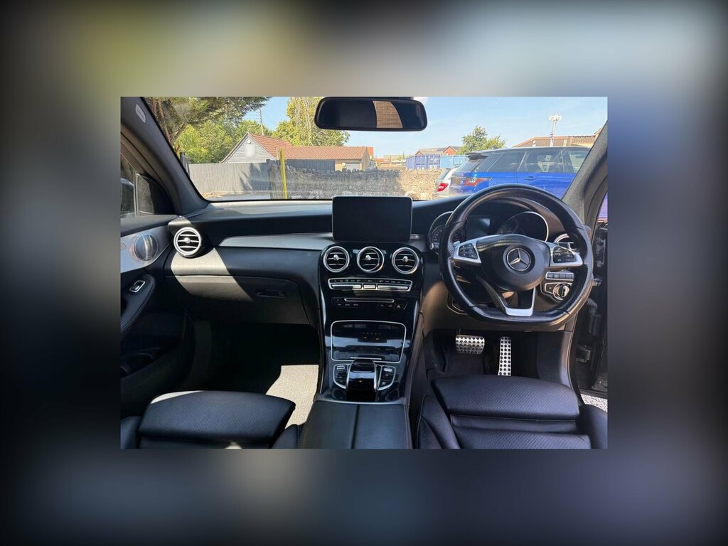 Mercedes-Benz GLC Class 2.1 Glc220d Amg Line Premium Plus Coupe G-tronic Black #3