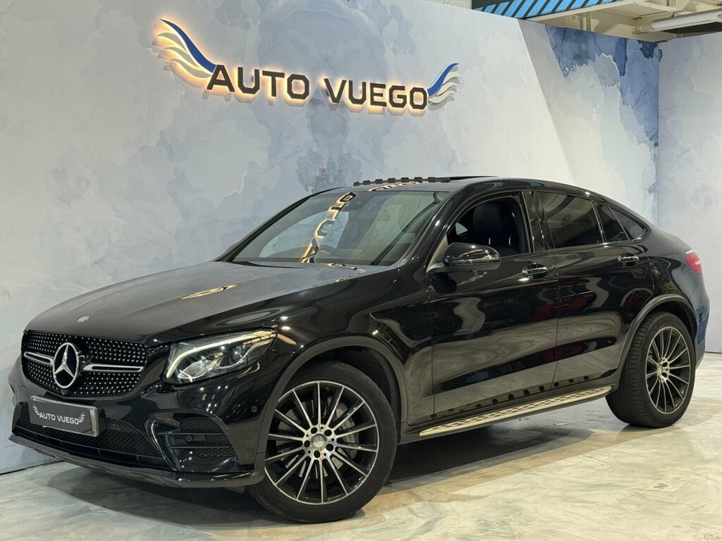 Mercedes-Benz GLC Class 2.1 Glc220d Amg Line Premium Plus Coupe G-tronic Black