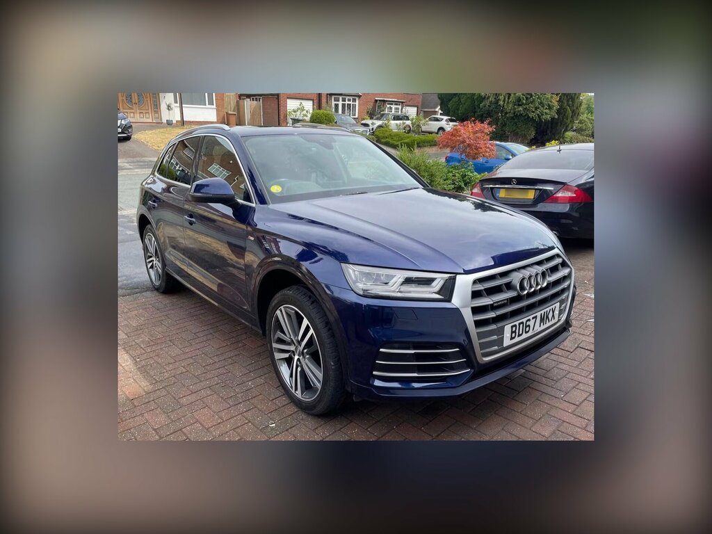 Audi Q5 2.0 Tdi S Line S Tronic Quattro Euro 6 Ss Blue