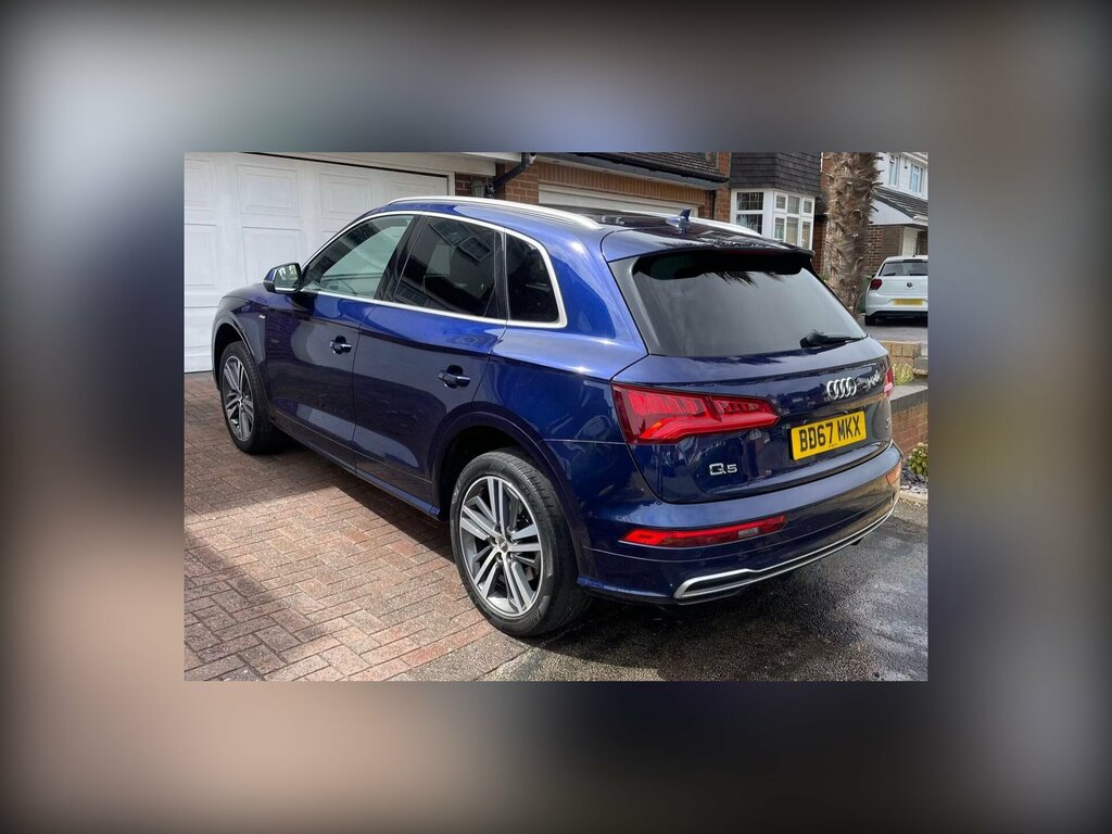 Audi Q5 2.0 Tdi S Line S Tronic Quattro Euro 6 Ss Blue #5