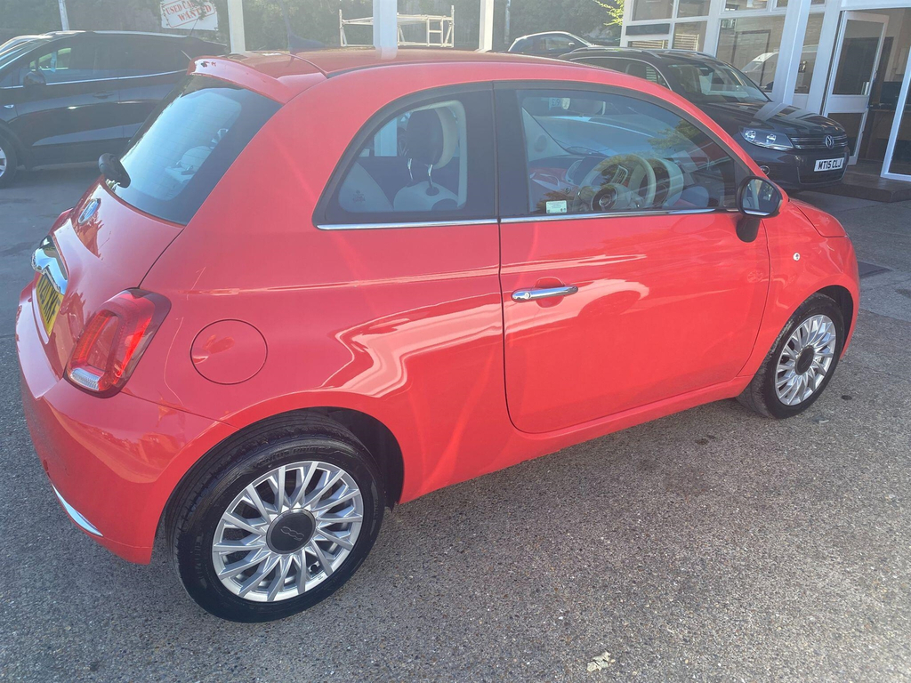 Fiat 500 1.0 Mhev Lounge Hatchback Euro 6 Red #9